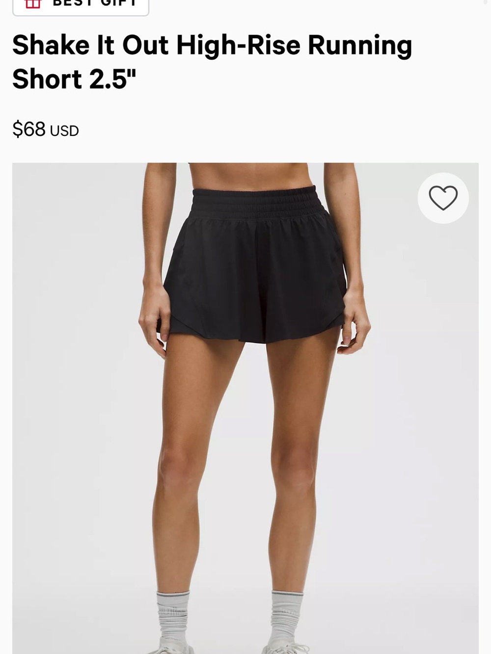 lululemon athletica Shake it Out Short